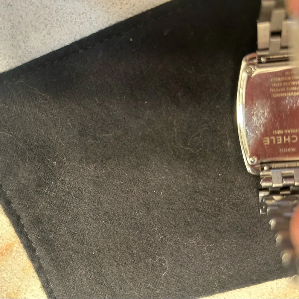 Michele Urban Mini silver watch. Battery needs replacing-works great. - Picture 6 of 7
